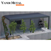 Yandi Aluminium-Pergola für den Außenbereich, Wandbehang, Aluminium-Pergola, manuell elektrisch, kundenspezifisches Pergola-Aluminiumprofil