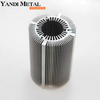Schwarz eloxierter Sonnenblumen-/Radial-Kühlkörper aus extrudiertem Aluminium, runder Aluminium-Kühlkörper
