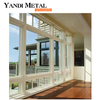 Rabatt moderne beliebte Indoor-Outdoor-Design Aluminium-Schiebefenster Neue Aluminiumfenster