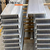 Kundenspezifischer Kühlkörper aus eloxiertem Aluminium, extrudiertes Aluminium-Strangpressprofil, Netzteil, Wechselrichter, Aluminium-Kühlkörper