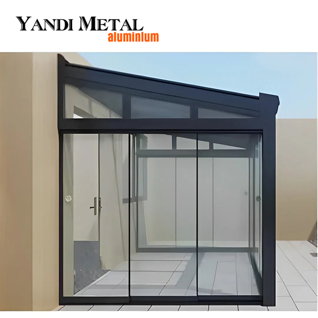 Solarium Professionelles, maßgeschneidertes Aluminium-Solarium, Garten-Solarium, Glashaus
