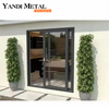 Die Fabrik liefert Aluminium-Sicherheitstüren in verschiedenen Designstilen für die Aluminiumisolierung von Home Swing