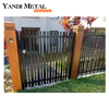 Einfach zu installierendes, wartungsarmes Aluminium-Gartenzaunprofilnetzwerk für Ihr Zuhause im Freien