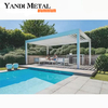 Heiße verkaufende neue Pergola-Aluminium-Schattenfensterläden für den Außenbereich, Pergola-Dachfensterläden wasserdicht