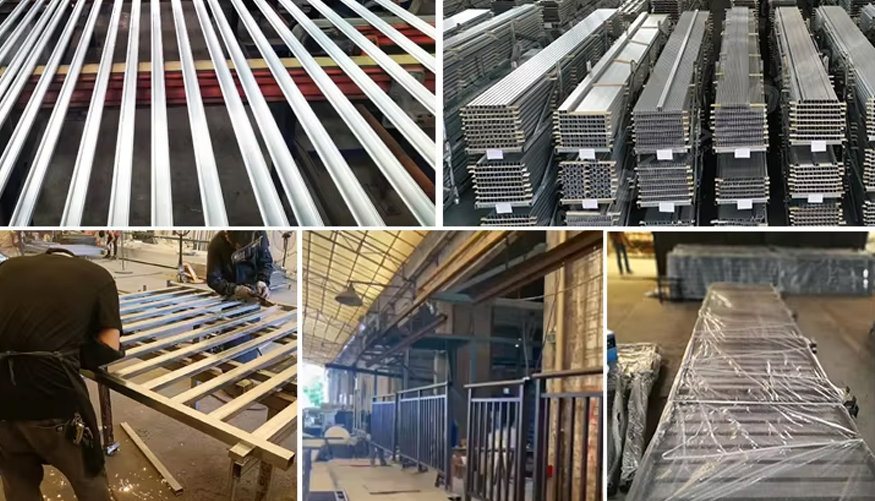 Ästhetische Anpassungen für Aluminiumzäune: Farben, Stile und Oberflächen