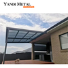Hochwertige, maßgeschneiderte, bioklimatische mobile Aluminium-Lamellenpergola aus Aluminium in modernem Design