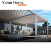 Herstellung wasserdichter Rollläden, Markisen, Aluminiumpergola, elektrisches Dach, bioklimatische Pergola für den Außenbereich