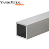 Heißes Aluminium-Rechteckrohr der Serie 6000, eloxiertes quadratisches Aluminiumprofil 6061/6063