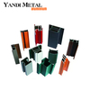 Fabrikgroßhandel Aluminium-Strangpressprofile 6063 6061 Aluminium-Strangpressprofile von Yandi