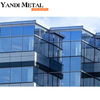 Hochwertige Vorhangfassade aus gehärtetem Glas für Gebäude, Fenstereinheitssystem, Aluminiumglas-Vorhangfassade
