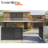 Yandi Custom modernes Türdesign Aluminiumtür Fabrikdesign heiße häusliche Aluminiumtür
