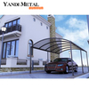 Aluminium-Carport mit Oberlichtdach. Heißer Verkauf. Wirtschaftlicher, attraktiver Carport mit Aluminiumrahmen und Glasdach aus Aluminium