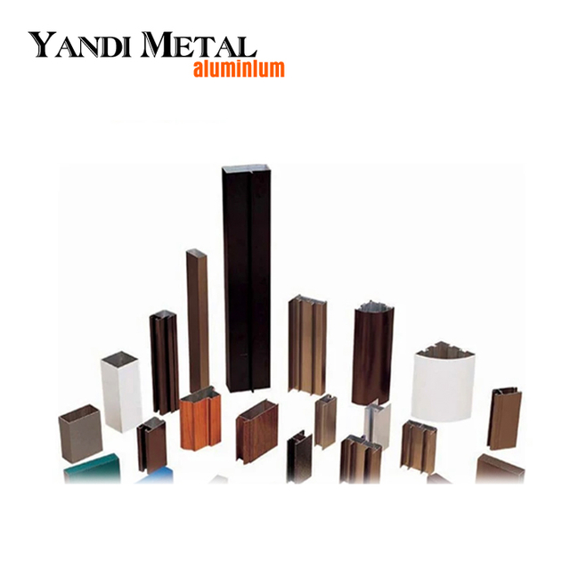 Fabrikgroßhandel Aluminium-Strangpressprofile 6063 6061 Aluminium-Strangpressprofile von Yandi