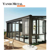 Solarium Professionelles, maßgeschneidertes Aluminium-Solarium, Garten-Solarium, Glashaus