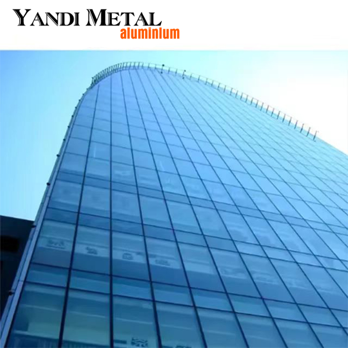 Hochleistungs-Vorhangfassade aus Aluminium, dekorative Außenwandverkleidung, perforiertes Aluminium-Außenwandpaneel