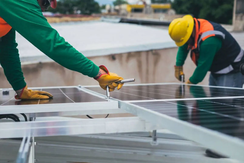 Aluminiumprofile in Solarmodul-Montagesystemen