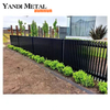 Meistverkaufter Gartenzaun aus Aluminium mit langlebiger, hochwertiger Pulverlackierung für Häuser und Gärten