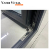 Yandi Factory Direktvertrieb professionelles Design-Doppelverglasung-Aluminium-Isolierfenster
