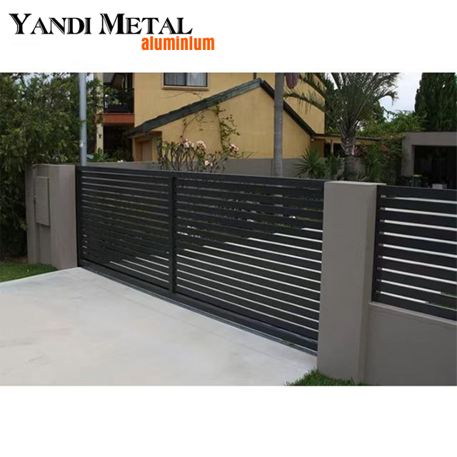 Moderne Aluminium-Faltschiebetüren für den Vordereingang aus Aluminium für rahmenlose und Schiebetürprofile