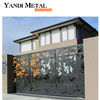 Modernes Design, maßgeschneiderte Aluminium-Zaundekoration, DIY-Garten-Sichtschutz-Metallschirm, lasergeschnittener Aluminium-Schirm
