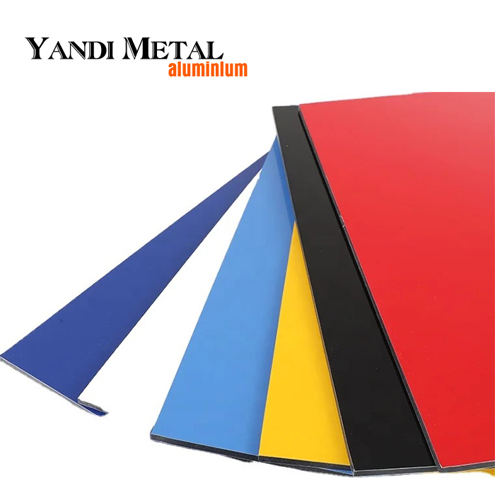 4 mm PVDF ACP Aluminium-Verbundplatten-Vorhangfassadenverkleidung PVDF