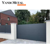 Modernes freitragendes Torsystem, Garten-Aluminium-Fußgängertor, automatisches Sichtschutz-Schiebesystem, freitragendes Tor-Set aus Aluminium