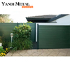 Aluminiumrahmen, Holz-Kunststoff-Verbundzaun, Wpc-Gartenzaun