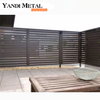 Obere Leitplankenplatte aus Metall, wasserdicht, UV-Schutz, Privatsphäre im Garten, Aluminium-Leitplankenplatte