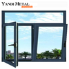 Yandi Factory Direktvertrieb professionelles Design-Doppelverglasung-Aluminium-Isolierfenster